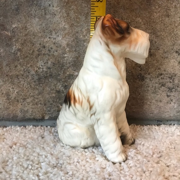 Vintage wire haired fox terrier - Picture 12 of 16